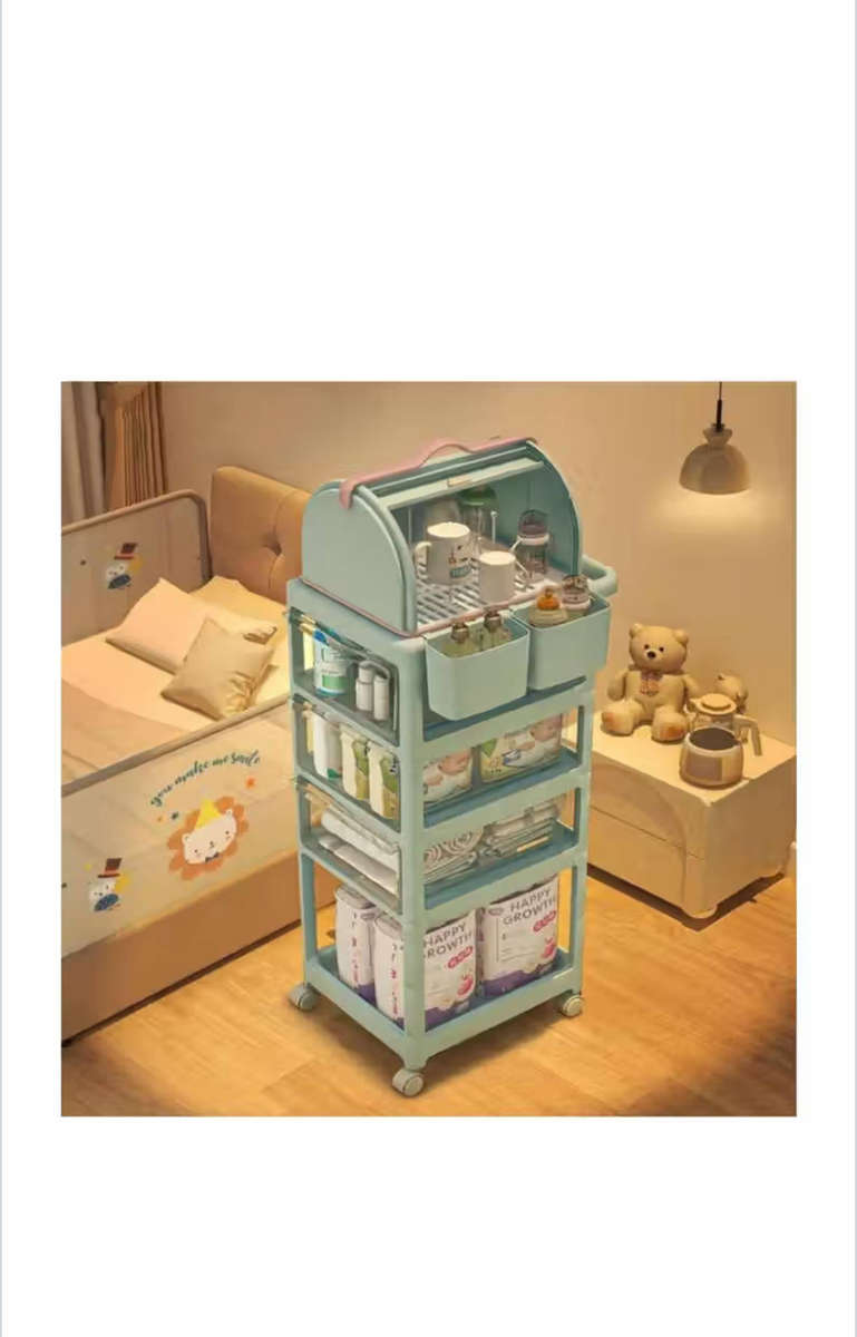 Newborn Baby Mobile Storage Rack