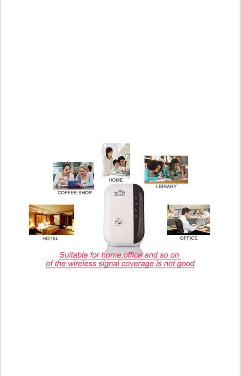 Wireless wifi signal booster extender