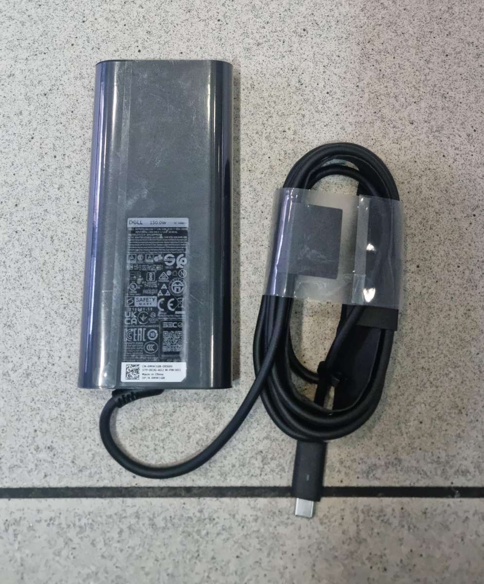 New Genuine Dell 130W 20V 6.5A USB-C AC Adapter