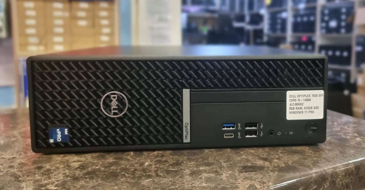 Dell OptiPlex 7020 SFF Desktop PC - Intel Core i5-12500,8GB RAM, 512GB SSD,Win 11 Pro PREOWNED