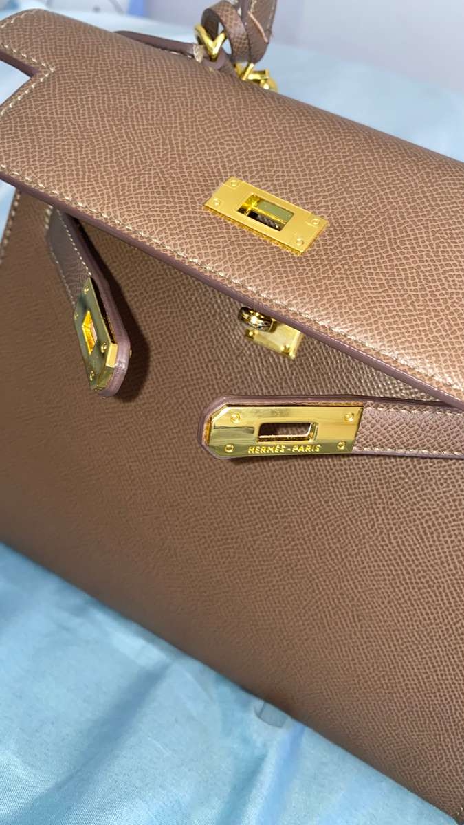 Hermes Kelly bag brown super quality