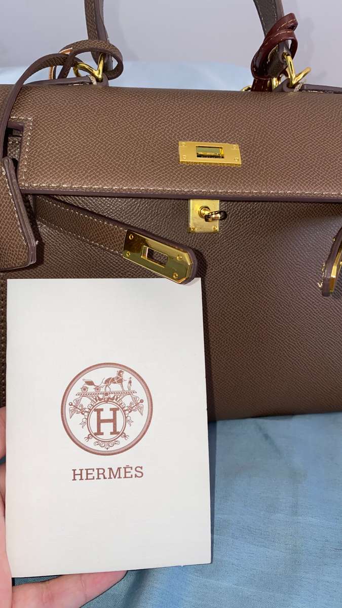 Hermes Kelly bag brown super quality