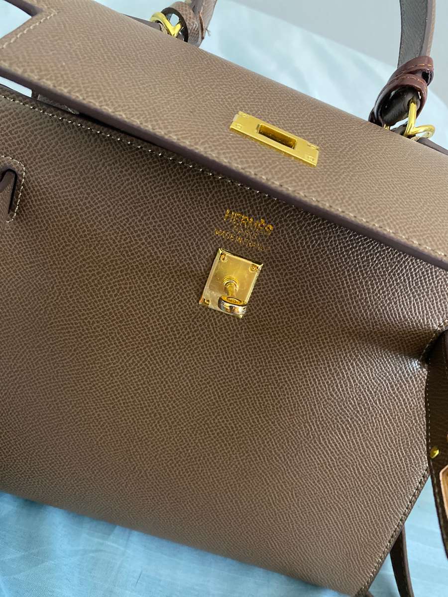Hermes Kelly bag brown super quality