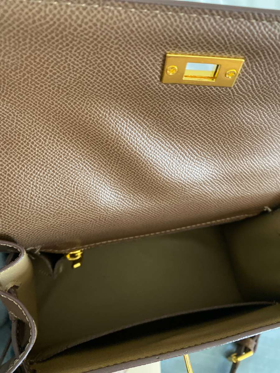 Hermes Kelly bag brown super quality