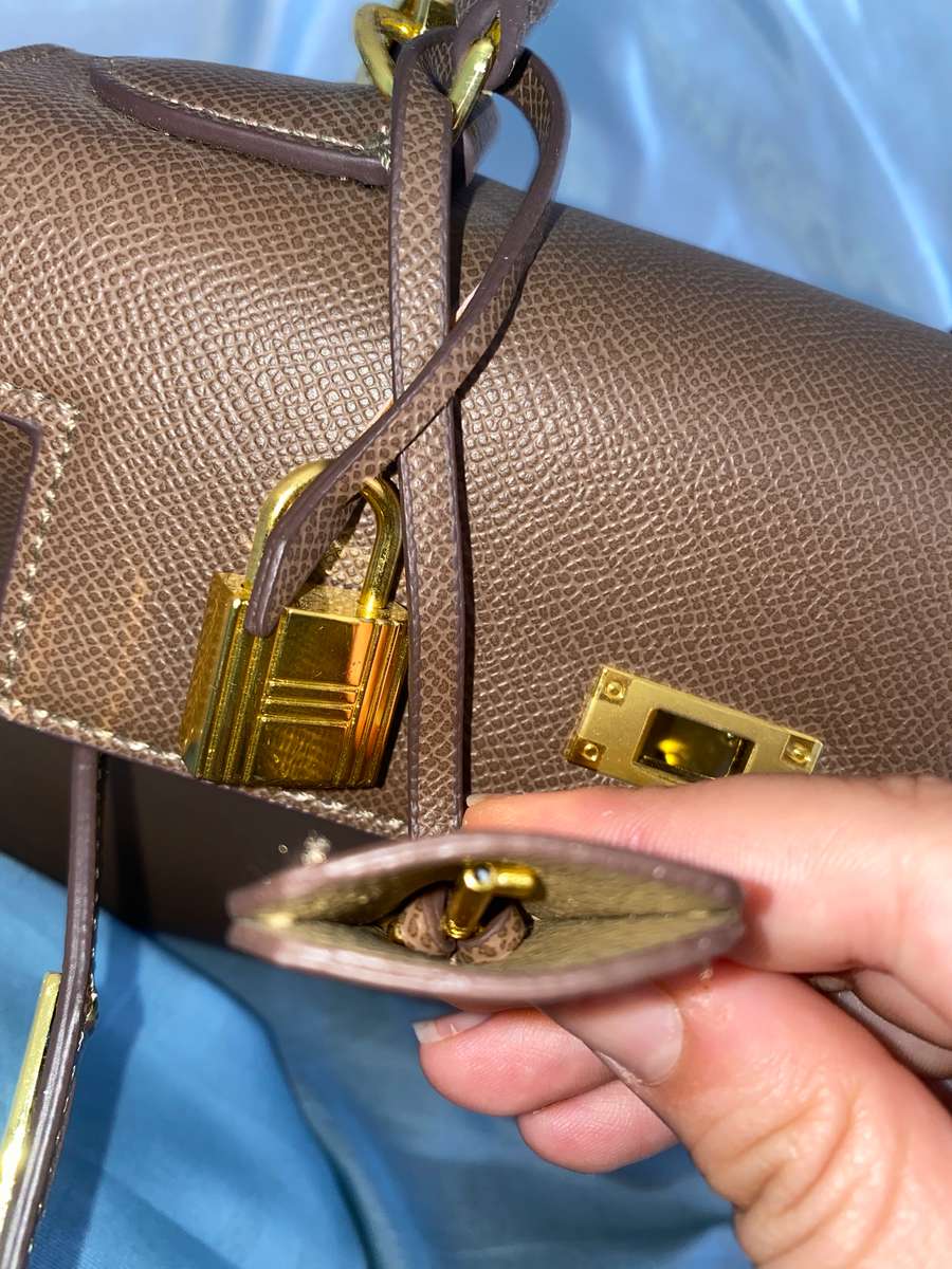 Hermes Kelly bag brown super quality
