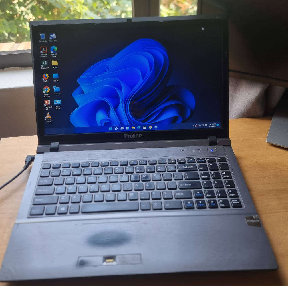 Core i7 proline laptop 8gb  ram 500gb