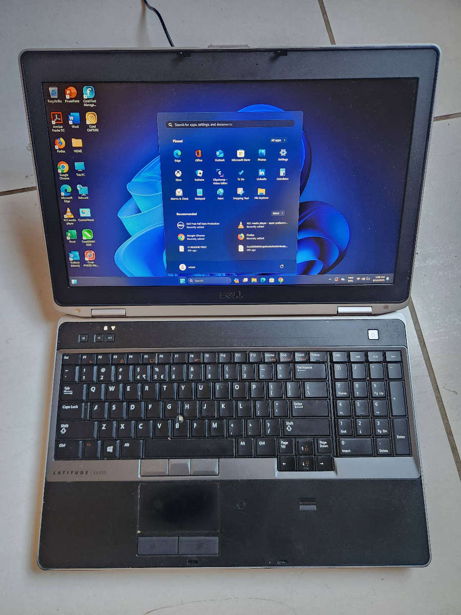 CORE I5 DELL LATITUDE E6530 8GB RAM 256SSD