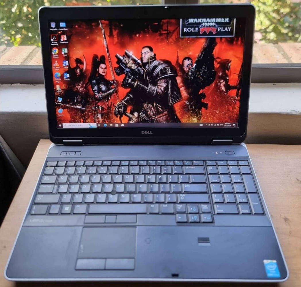 CORE I7 DELL LATITUDE E6540 LAPTOP 8GB RAM 256SSD