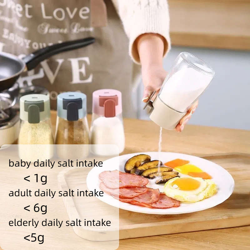 Set of 4 measurable  container - plus 12 French fry bag clips in a fun box