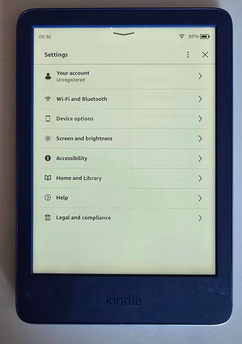 Amazon Kindle 11th Gen 16GB Wi-Fi.