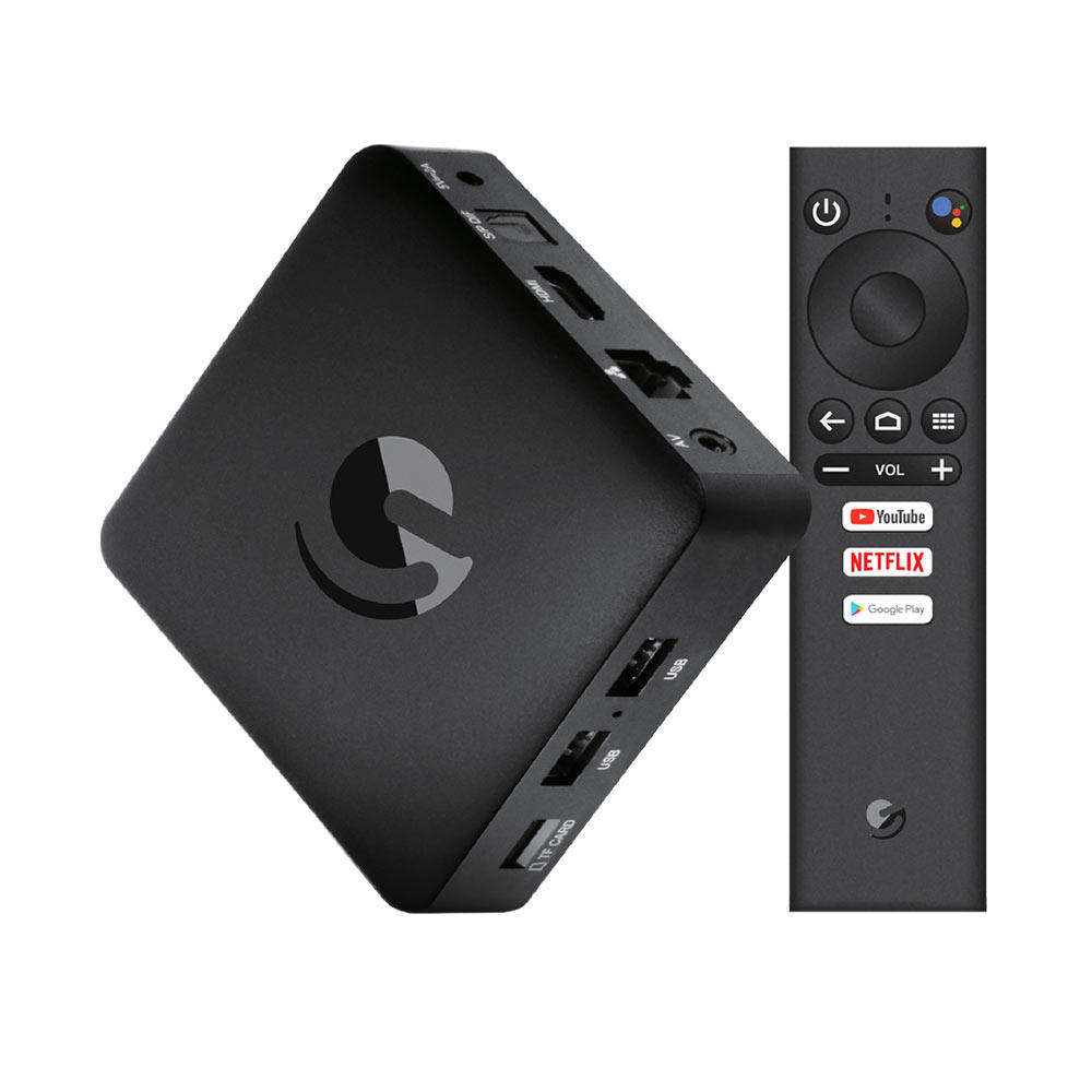 Ematic Android TV Box 4K UltraHD - Google and Netflix Certified