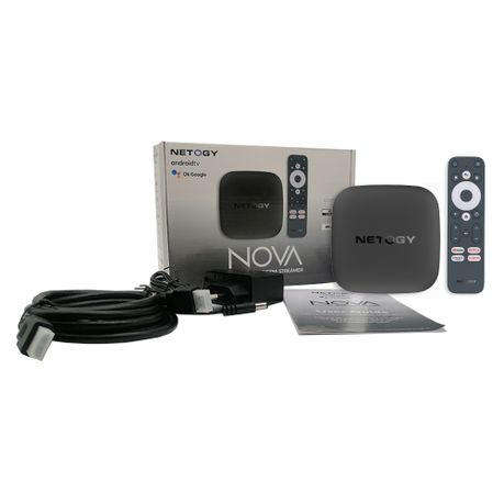 Nova Android TV Box 4K Ultra HD - Google and Netflix Certified