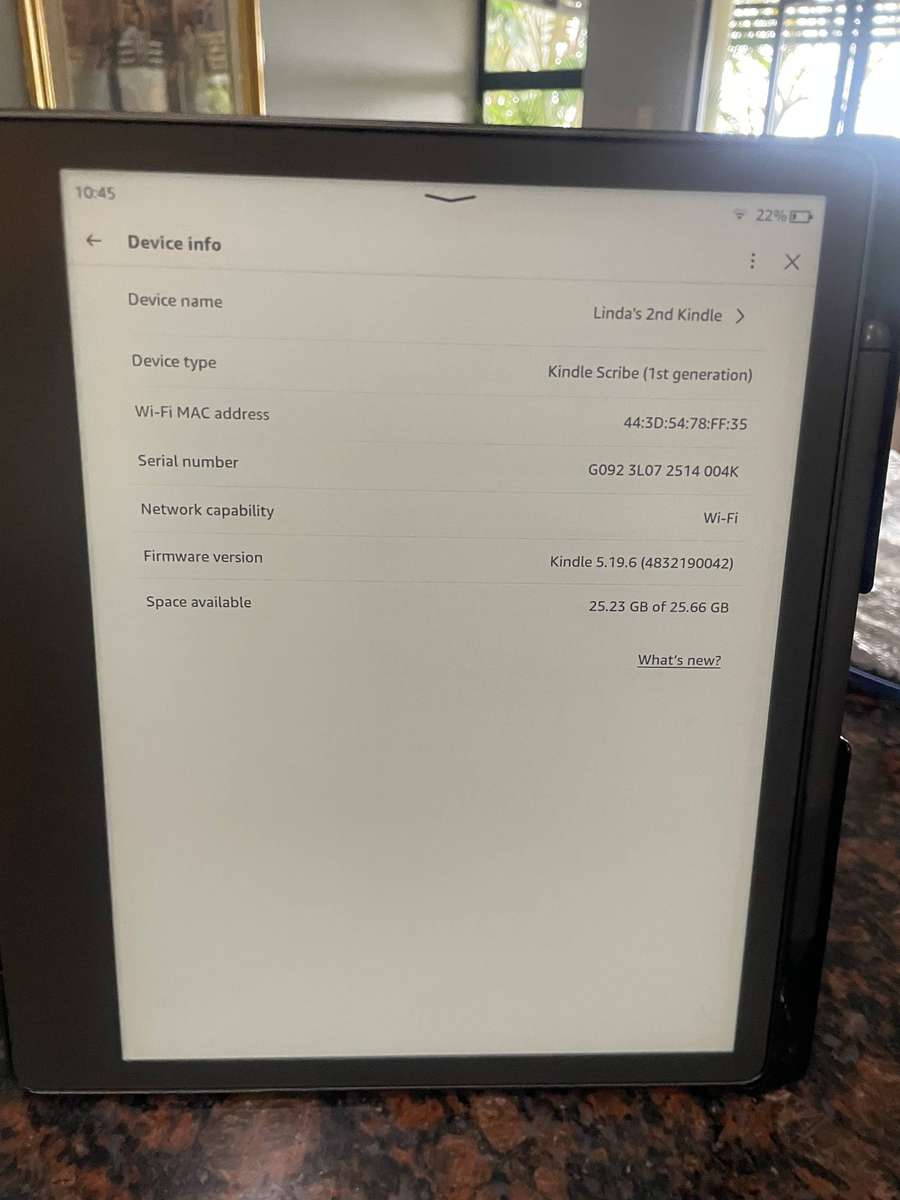 Kindle Scribe with Premium Pen (notebook & ereader)