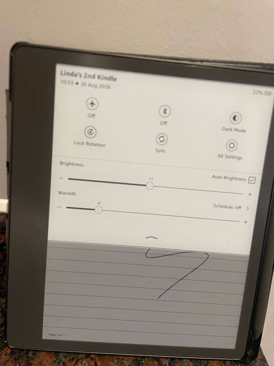 Kindle Scribe with Premium Pen (notebook & ereader)