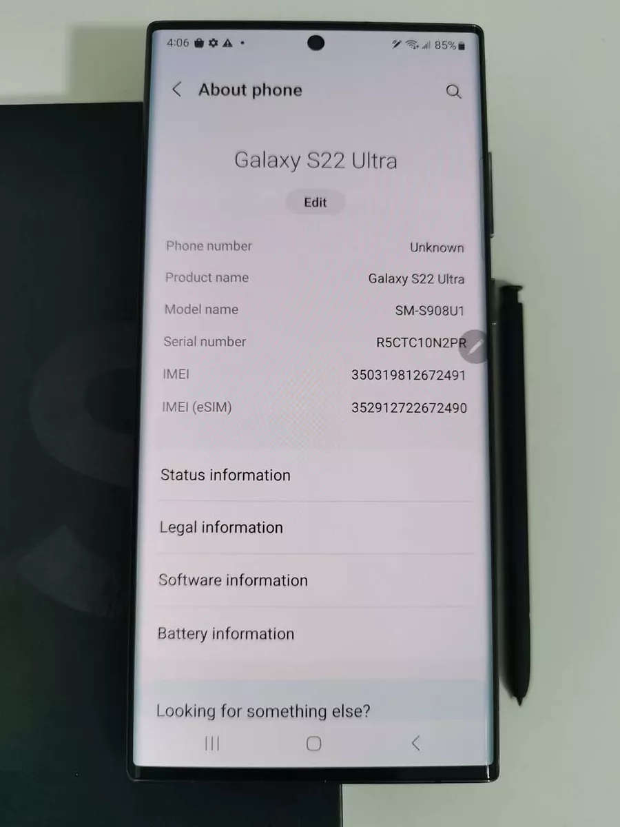 Samsung S22 Ultra