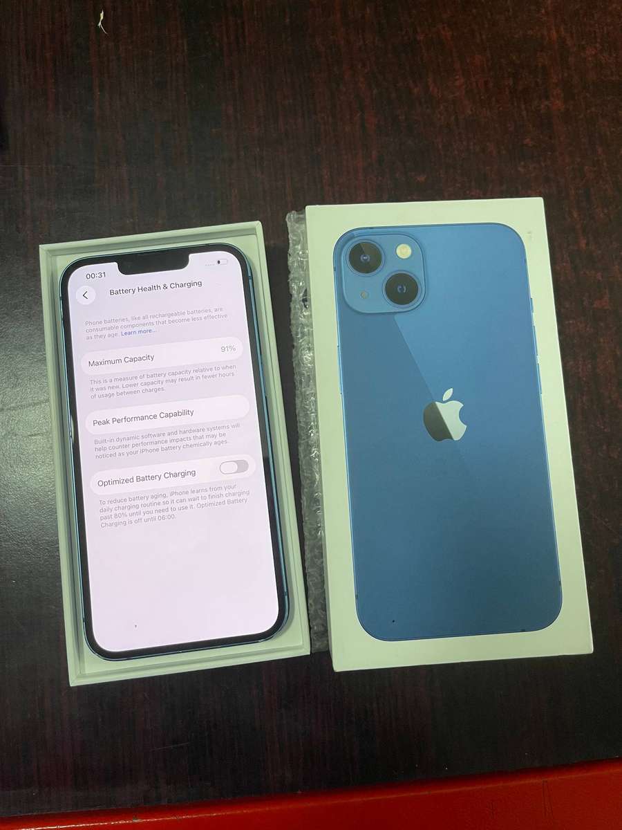 iPhone 13,256gb, 91%