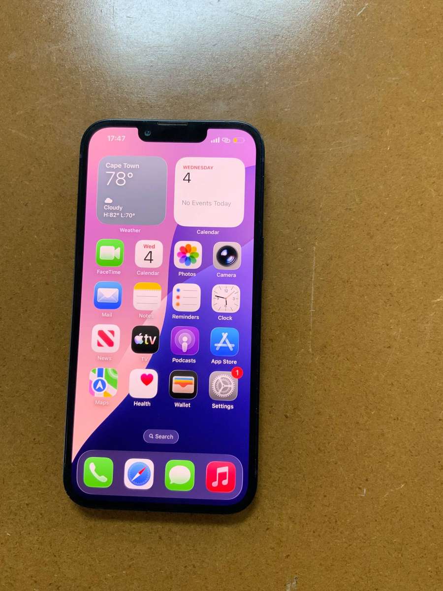 iPhone 13, 128gb, midnight blue, 99% BH