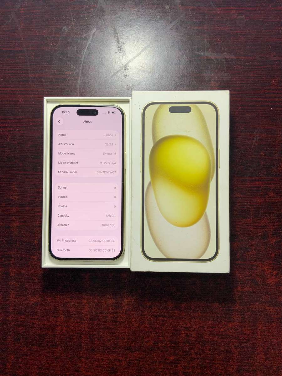 iPhone 15, 128gb, 87%