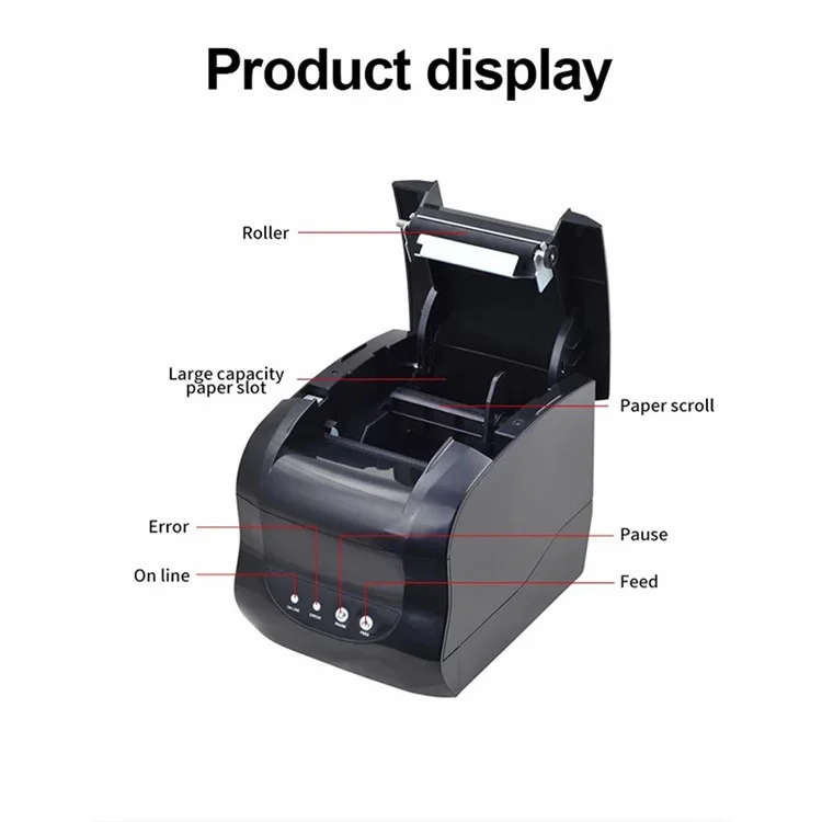 Xprinter XP-365B 80mm Thermal Label Printer