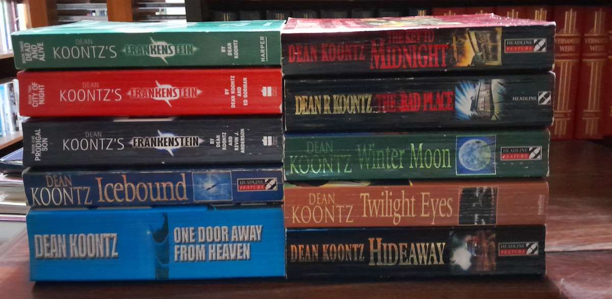 Dean Koontz - set of 10 books