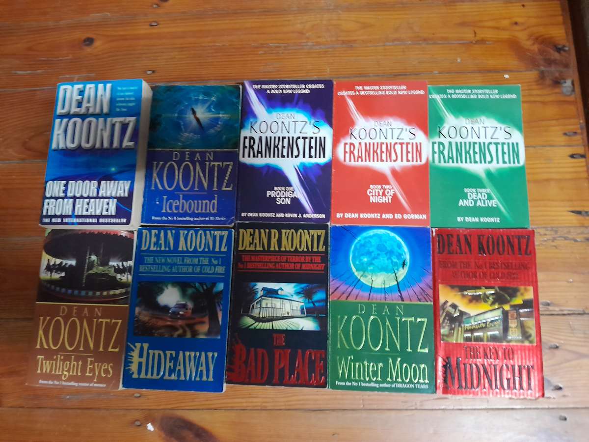 Dean Koontz - set of 10 books