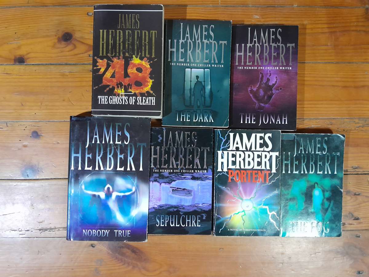 James Herbert - set of 7 books