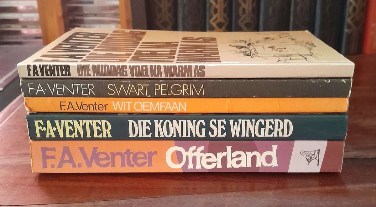 F.A. Venter - set of five books