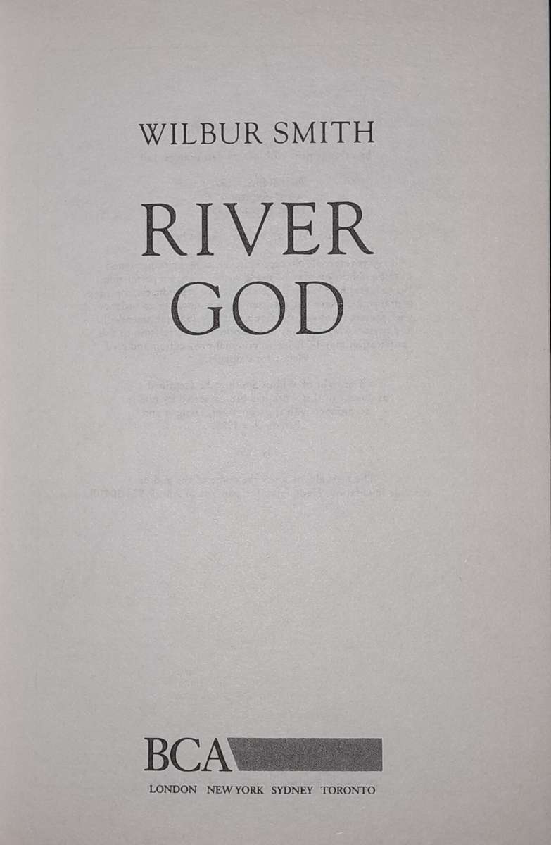 Wilbur Smith - set of nine books