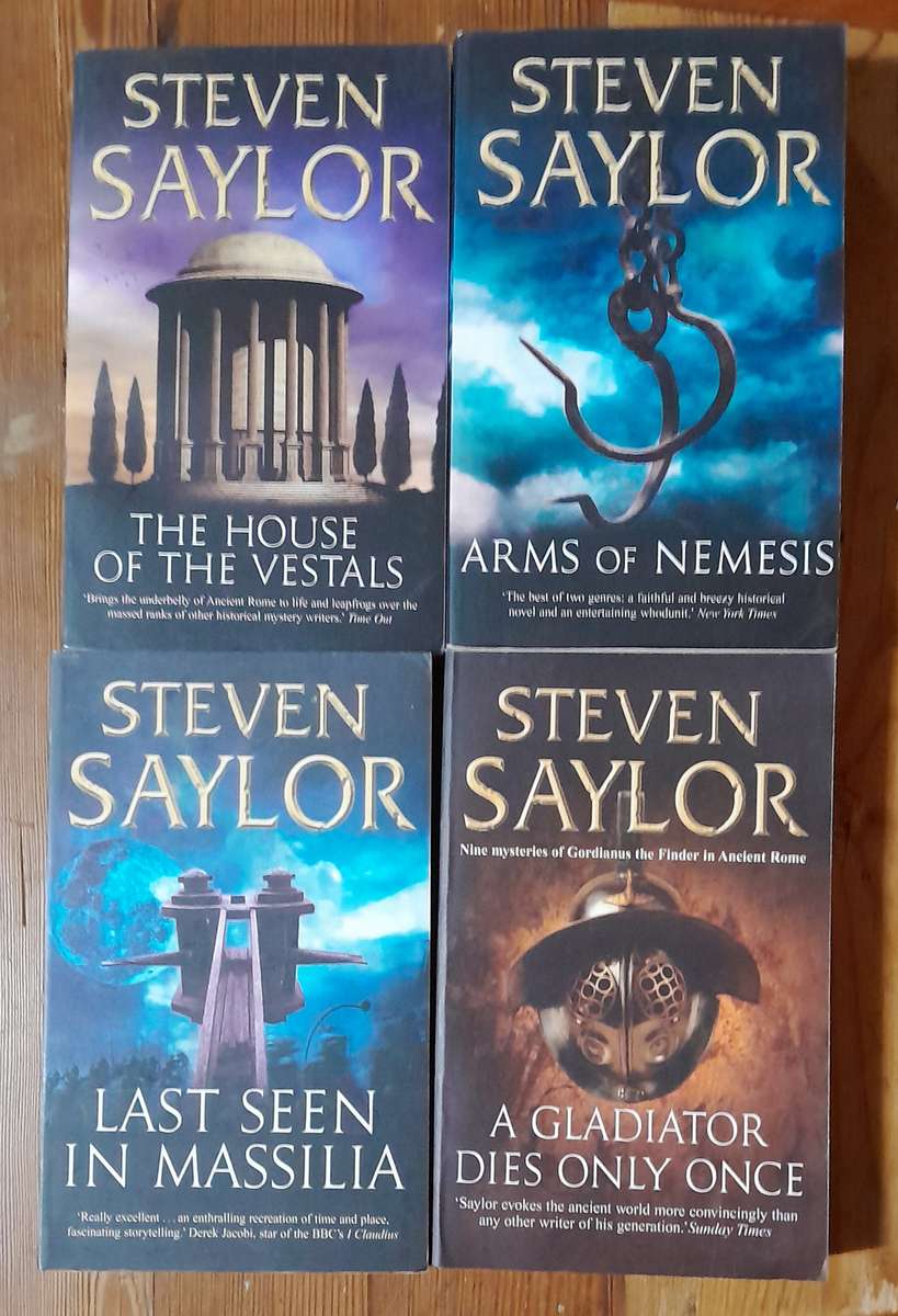 Steven Saylor - set of 4 books