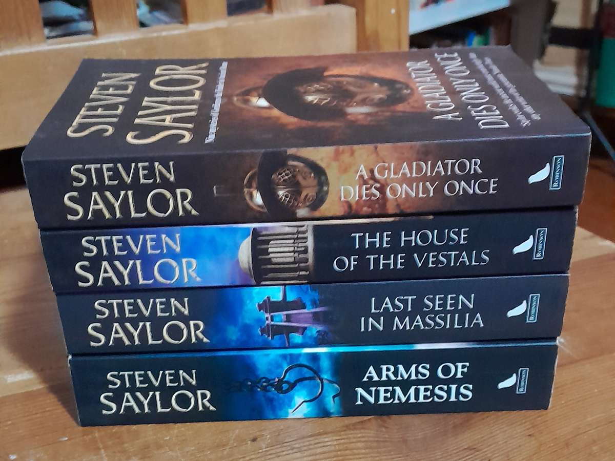 Steven Saylor - set of 4 books