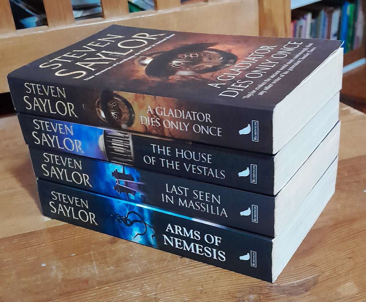 Steven Saylor - set of 4 books