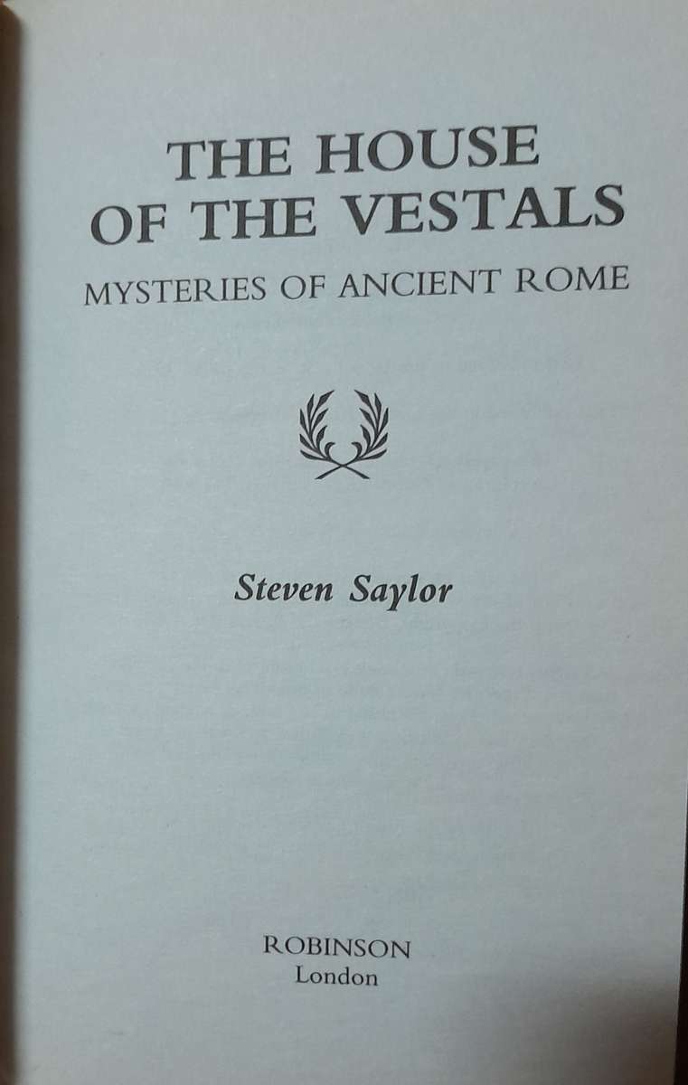 Steven Saylor - set of 4 books