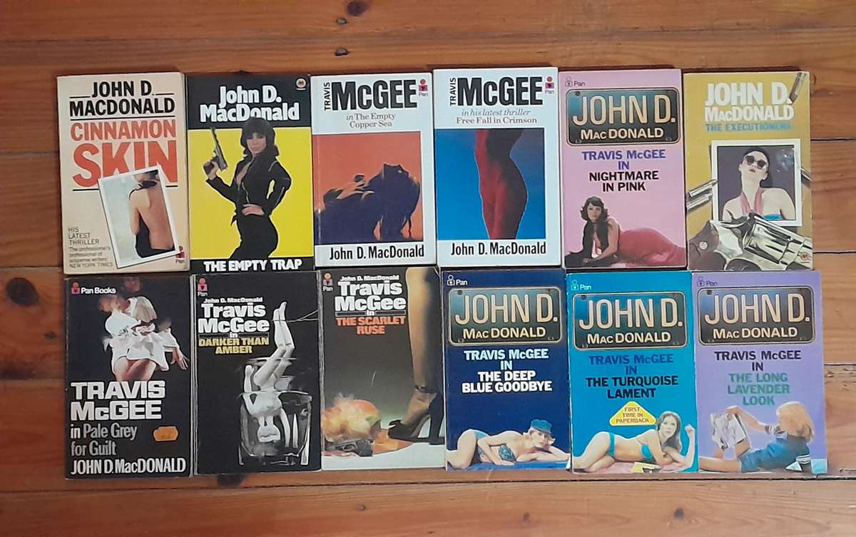 John D. MacDonald - set of 12 books