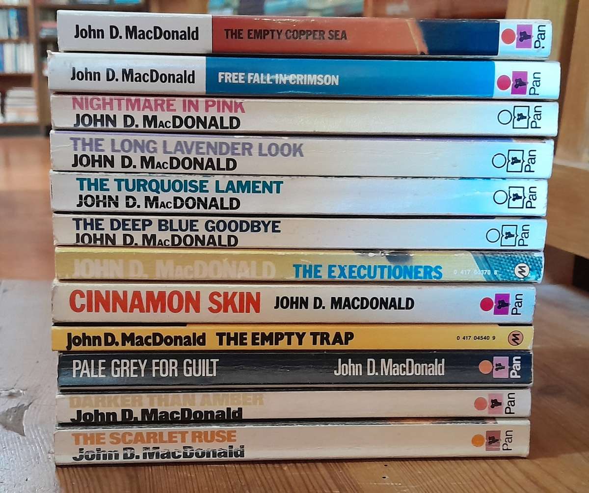 John D. MacDonald - set of 12 books