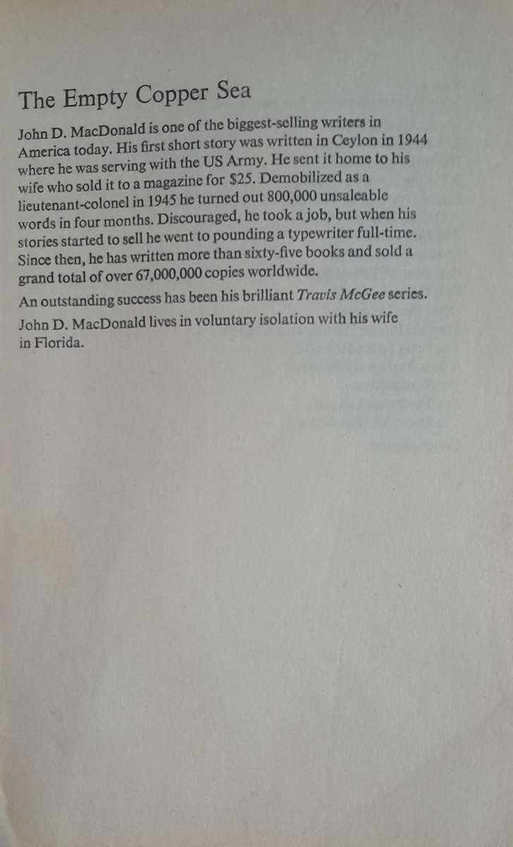 John D. MacDonald - set of 12 books