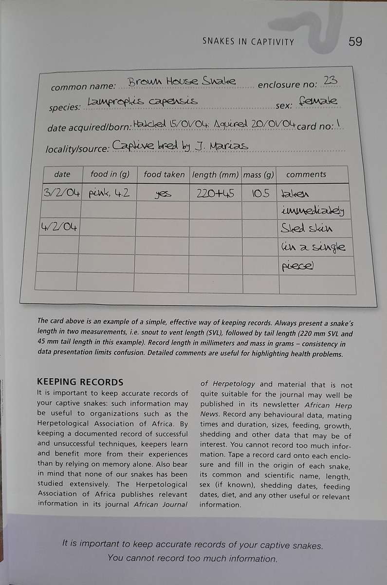 A complete guide to the snakes