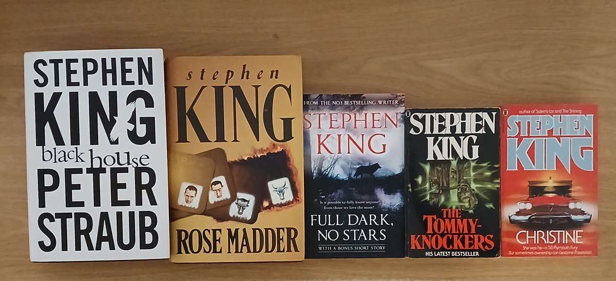 Stephen King - set of 5 books