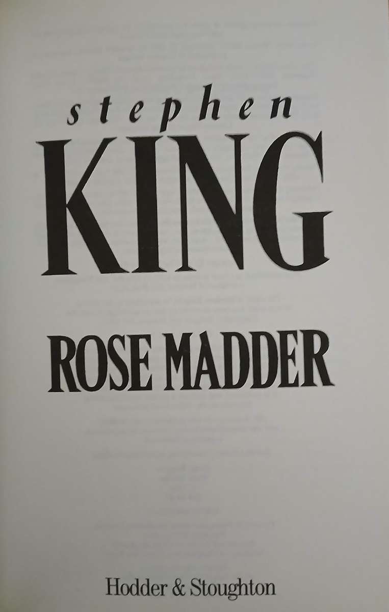 Stephen King - set of 5 books