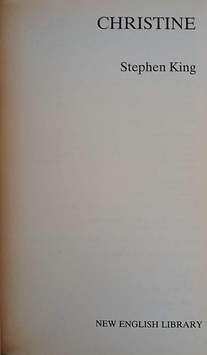 Stephen King - set of 5 books