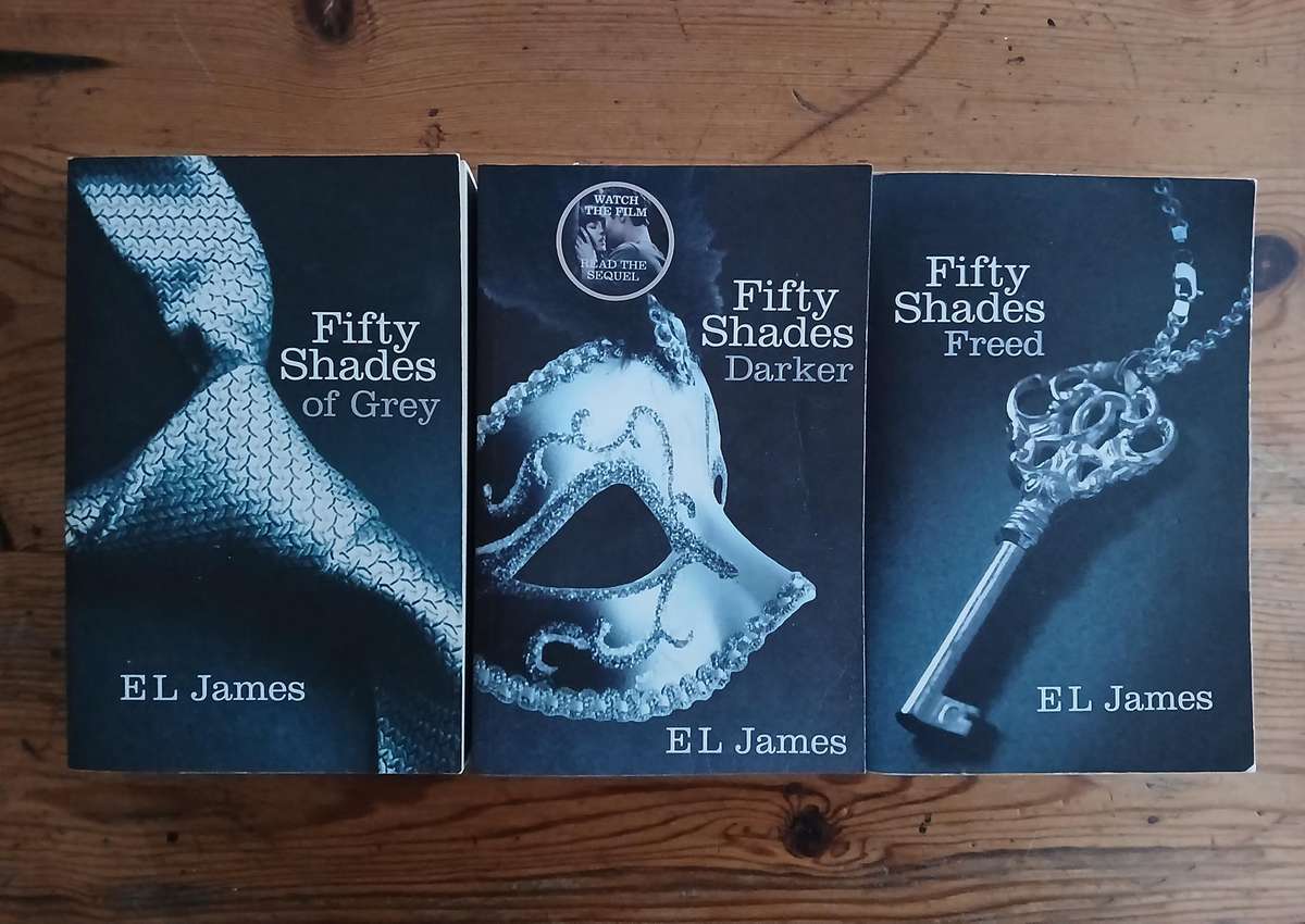 EL James - set of 3 books