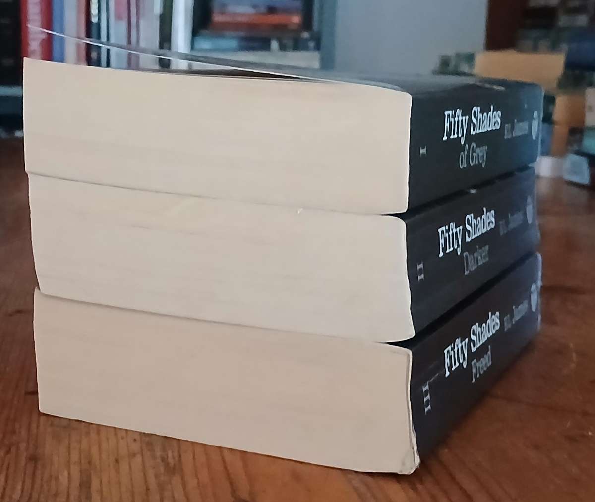 EL James - set of 3 books