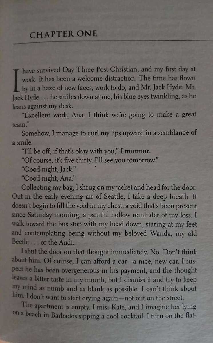 EL James - set of 3 books