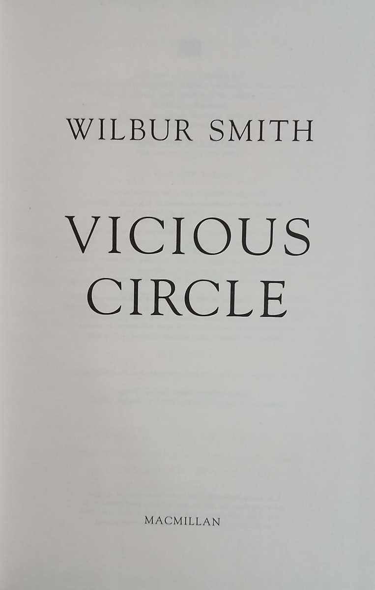 Wilbur Smith - set of 5 books