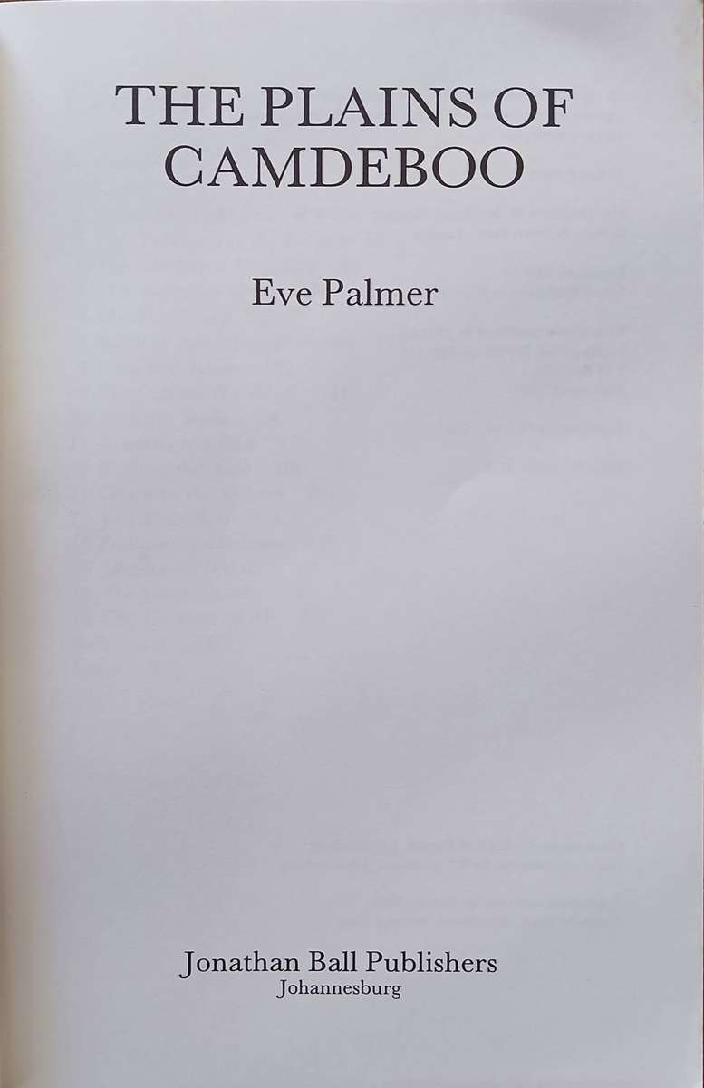 The plains of camdeboo