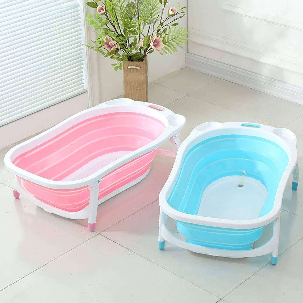 Multifunctional Foldable Baby Bathtub  Space-Saving, Anti-Slip, and Portable for Easy Storage