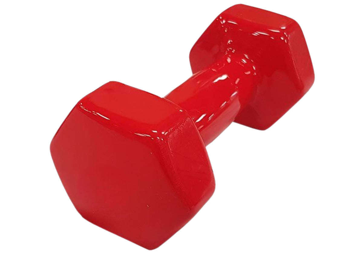 6kg Vinyl-Coated Dumbbell - Ideal for Home Gym & Fitness Workouts