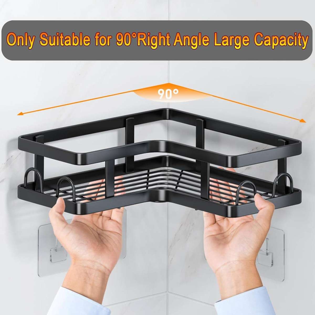 5-Piece Wall Mounted Shower rack