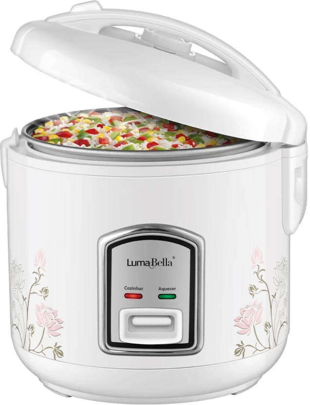 Luma Bella Electric Rice Cooker - 5L Non-Stick & Keep Warm Function