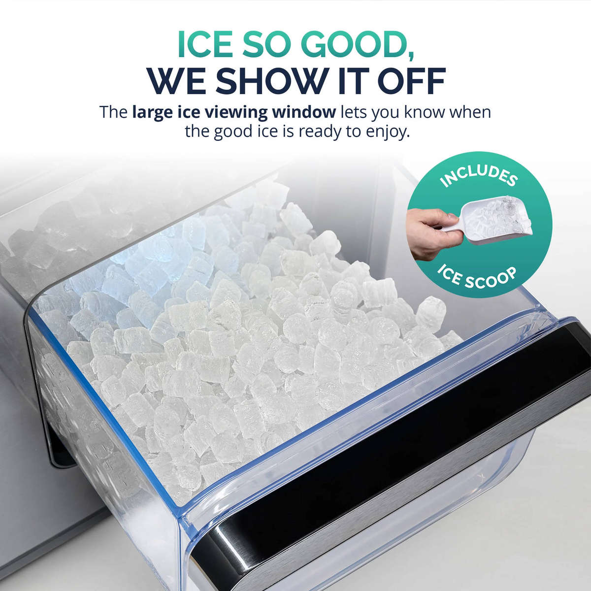 12kg Portable Electronic Ice Maker Machine