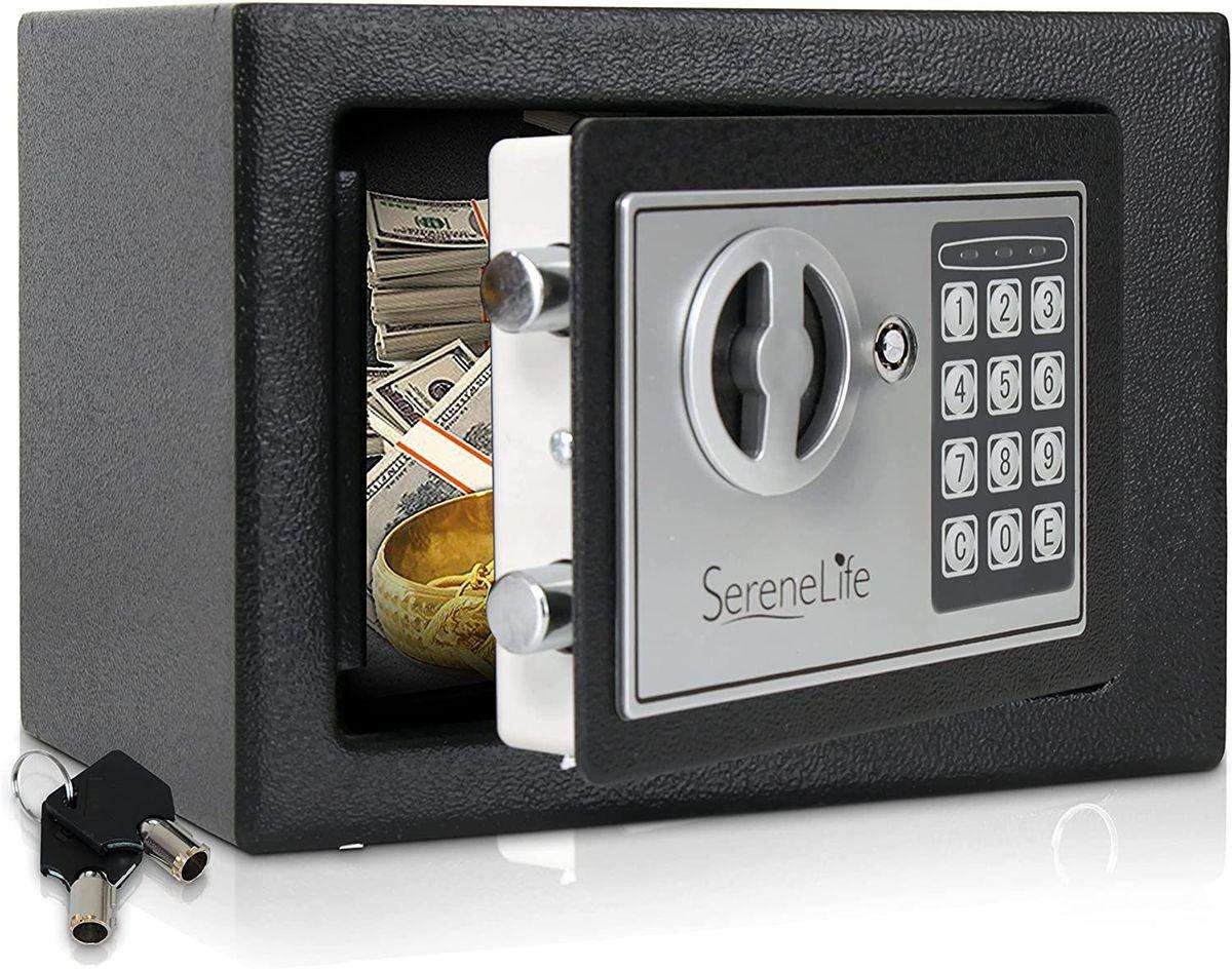 Electronic Digital Safe Box (Black) - Small